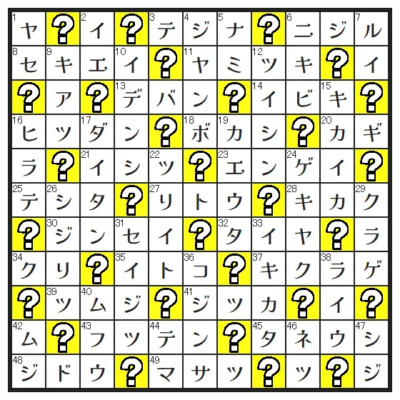 【解答】クロスワードパズル 11×11マス/2026.10.23