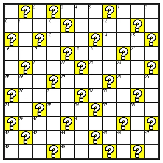クロスワードパズル 11×11マス/2026.10.23